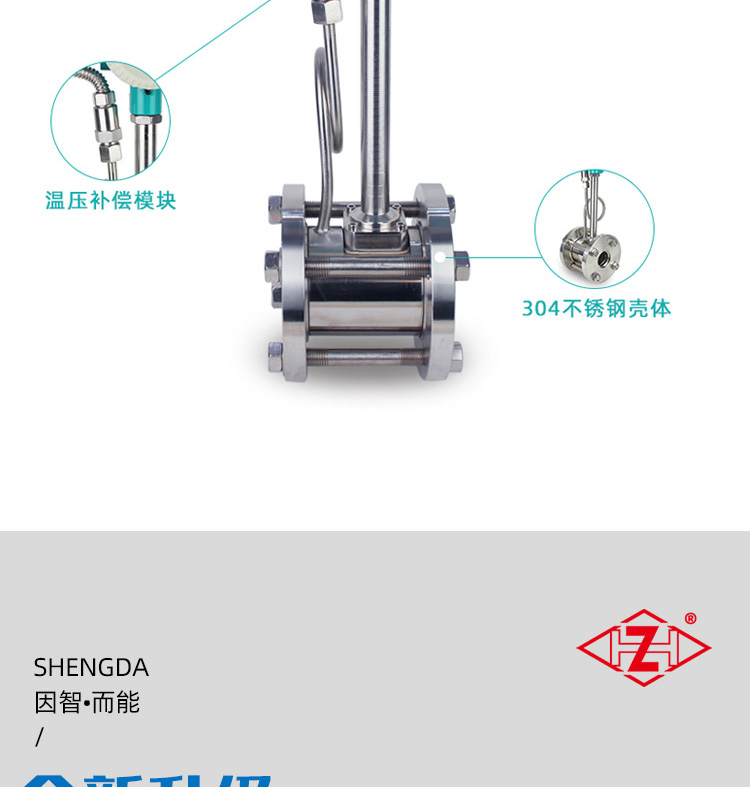 温压补偿型智能涡街流量计
